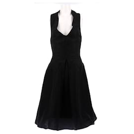 Abito in cotone nero Dolce & Gabbana Taglia 42