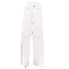 Vaqueros blancos de algodón Phoebe Philo Talla 34