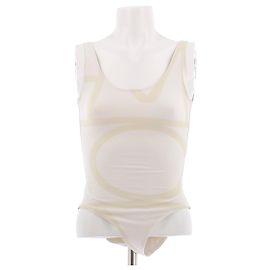 Totême Maillot de bain une pièce crème