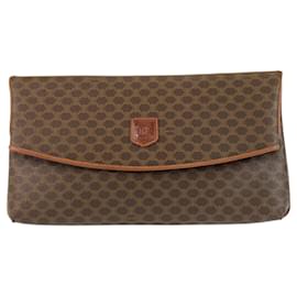 Clutch CELINE Vintage Macadam Marrone - Céline