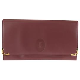 Bolso de mano Cartier Must Line Bordeaux