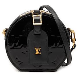 Louis Vuitton Mini Boite Chapeau Souple in Monogram Vernis Nero
