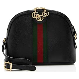 Piccola borsa a tracolla Ophidia in pelle Gucci