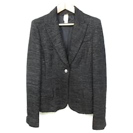 Chaqueta entallada de botonadura sencilla Versace Medusa