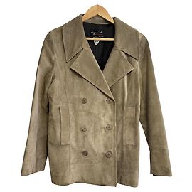 Autre Marque Chaqueta doble de ante especial agnes b.
