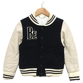 Autre Marque Melton Leder Varsity Jacke beautiful people