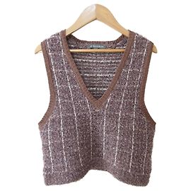Autre Marque Laura Ashley Tweed Strickweste