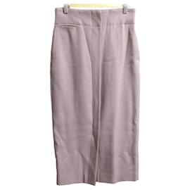 Ebure langer eng anliegender Rock mit hoher Taille und Knopf vorne - Autre Marque