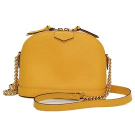 Louis Vuitton Alma Chain Handbag Epi Leather Mini