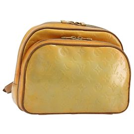 LOUIS VUITTON Zaino Monogram Vernis Marley Gris M91038 LV Auth 177599