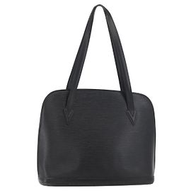 Borsa a Spalla LOUIS VUITTON Epi Lussac Black M52282 LV Auth 179463