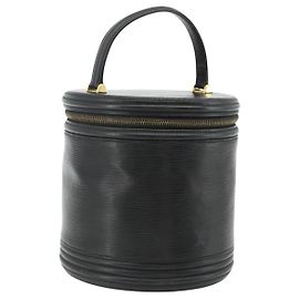 Borsa LOUIS VUITTON Epi Cannes Nera M48032 LV Auth 178721