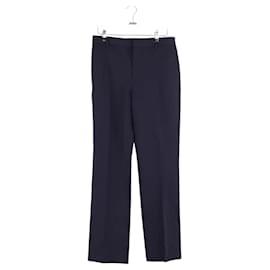 Céline Pantalón recto azul marino