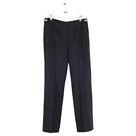Chanel Pantalón recto negro