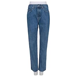 Jeans a gamba dritta blu Khaite - Taglia W26/M Usato