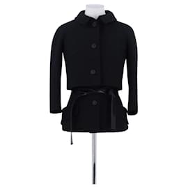 Dior Bolero e colete sem mangas preto