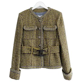 Chanel Fall 2017 17B CC Belt Tweed Jacke