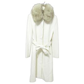 Autre Marque Abrigo INED Saga Furs de piel de zorro y lana de angora