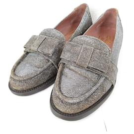 Diego Bellini Leder-Loafer mit Schleife - Autre Marque