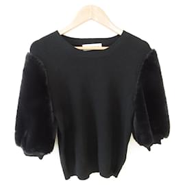 Autre Marque Aveniretoile Eco-Pelz Strickpullover