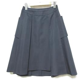 Autre Marque Falda acampanada fruncida Rene