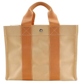 Bolso de mano de lona Hermes Bora Bora PM - Hermès