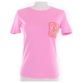 T-shirt in cotone Hermes Canoe Chne - Hermès