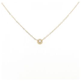 Autre Marque Collana Cocoshnik in oro giallo 10K e diamanti
