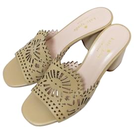 Kate Spade Leder-Sandalen mit Cutwork