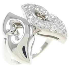 Bvlgari Platinum Diamond Ring Ring Größe 9.5 - Bulgari
