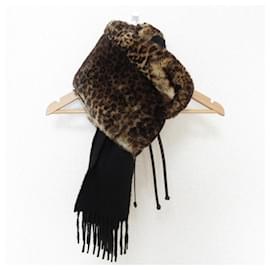 Fendi Orilag Fur Cashmere Mink Scarf