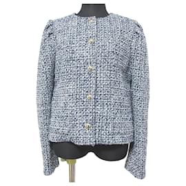 kate spade NEW YORK Chaqueta de tweed sin cuello