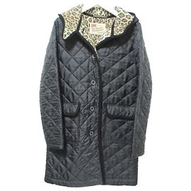 Autre Marque Abrigo acolchado de capucha larga tradicional Weatherwear