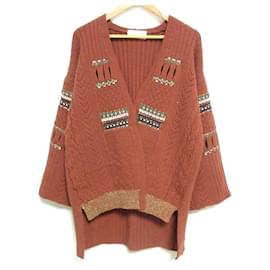 Autre Marque Oversized Chunky Strickjacke Mame Kurogouchi Strickjacke