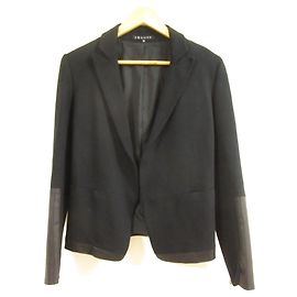 Chaqueta de piel de cordero Theory Docking Combination