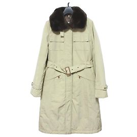 Autre Marque MACKINTOSH PHILOSOPHY Rex Rabbit Fur 2way Padded Trench Coat