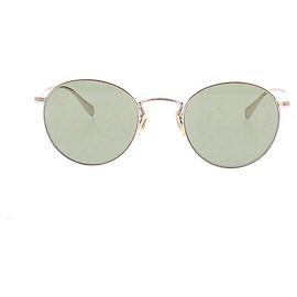 Gafas de sol redondas Oliver Peoples en metal dorado