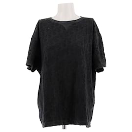 Anthrazitgrauer Baumwoll-Frottee-Pullover - Dior