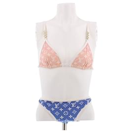 Bikini Louis Vuitton Rosa y Azul