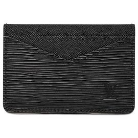Louis Vuitton Epi Neo Kartenetui Schwarz