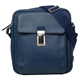 Borsa a tracolla con placca logo Triangle Prada