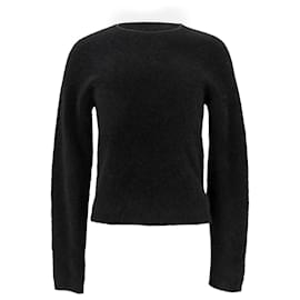 Bestickter Off-White Pullover aus schwarzer Wolle - Off White