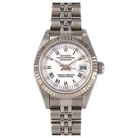 Rolex Datejust Edelstahl Weißgold Automatik