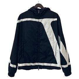 Valentino V Logo Nylon Steppjacke