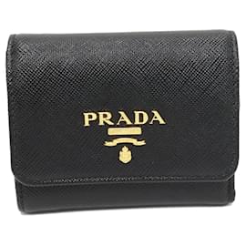 Prada 1MH043 Saffiano Compact Wallet