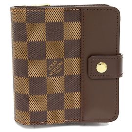 Louis Vuitton Compact Zip Damier Portemonnaie