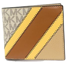 Cartera Michael Kors Cooper con bolsillo para monedas en lona PVC y cuero