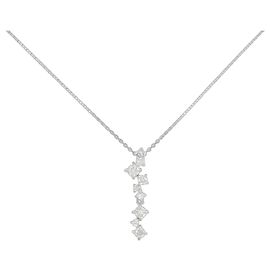Autre Marque Collana in platino e diamanti
