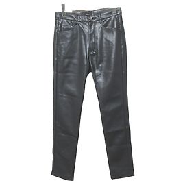 Autre Marque Pantalones Slim de Faux Leather Diagram 24AW