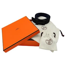 Cinturón de punto con hebilla H monocromática Hermès
